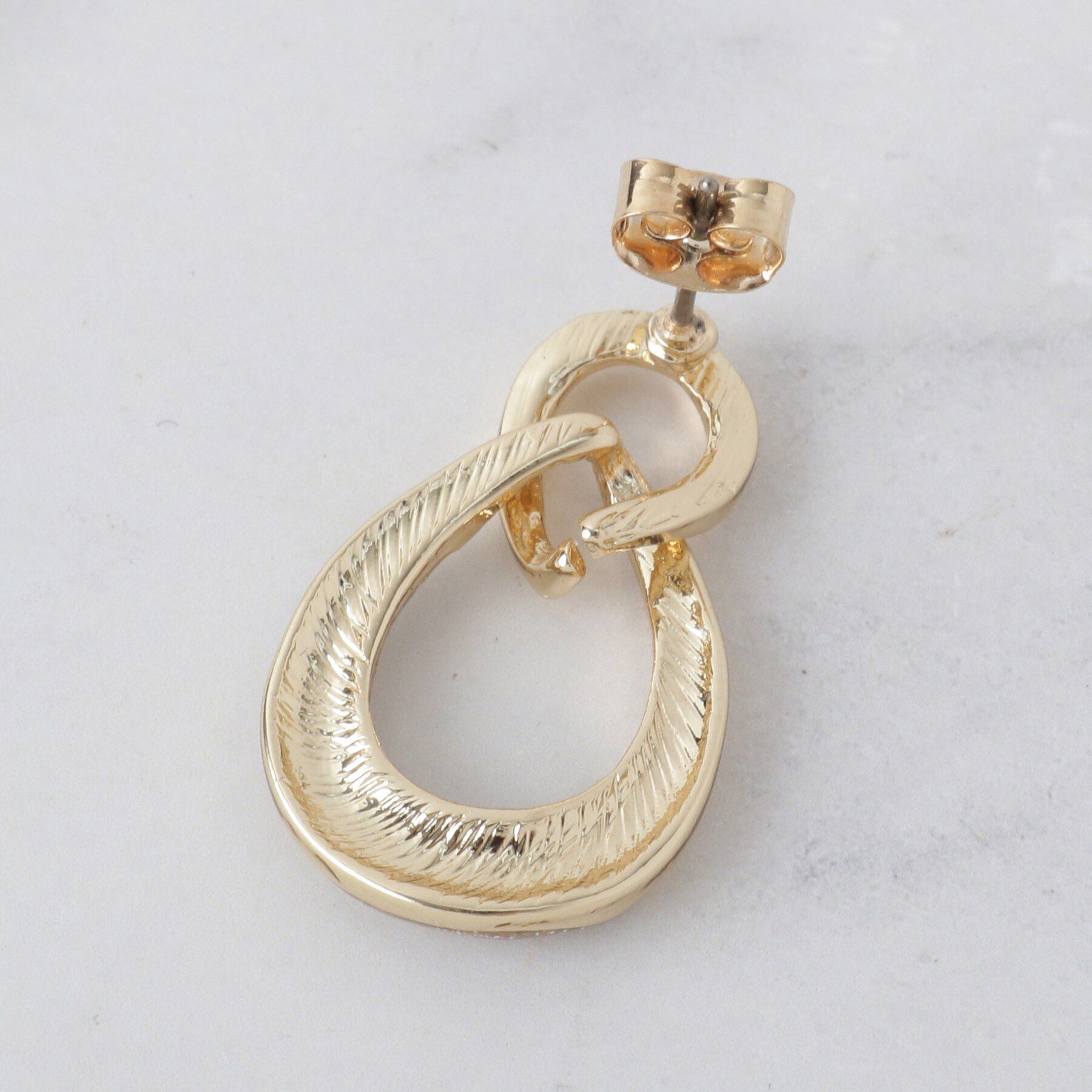 grove「オーバルラメエポピアス」|ピアス|