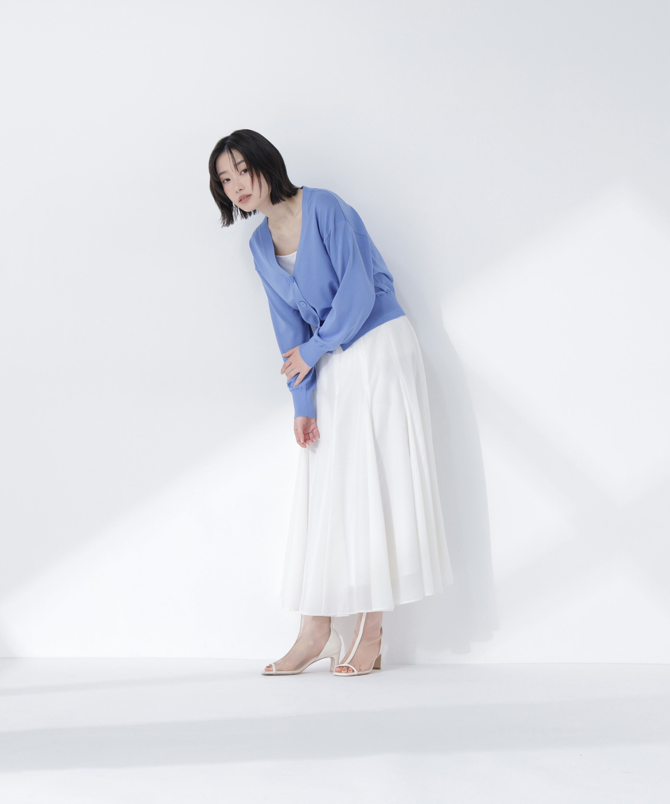  「シャイニーシアーボリュームスカート」|スカート|