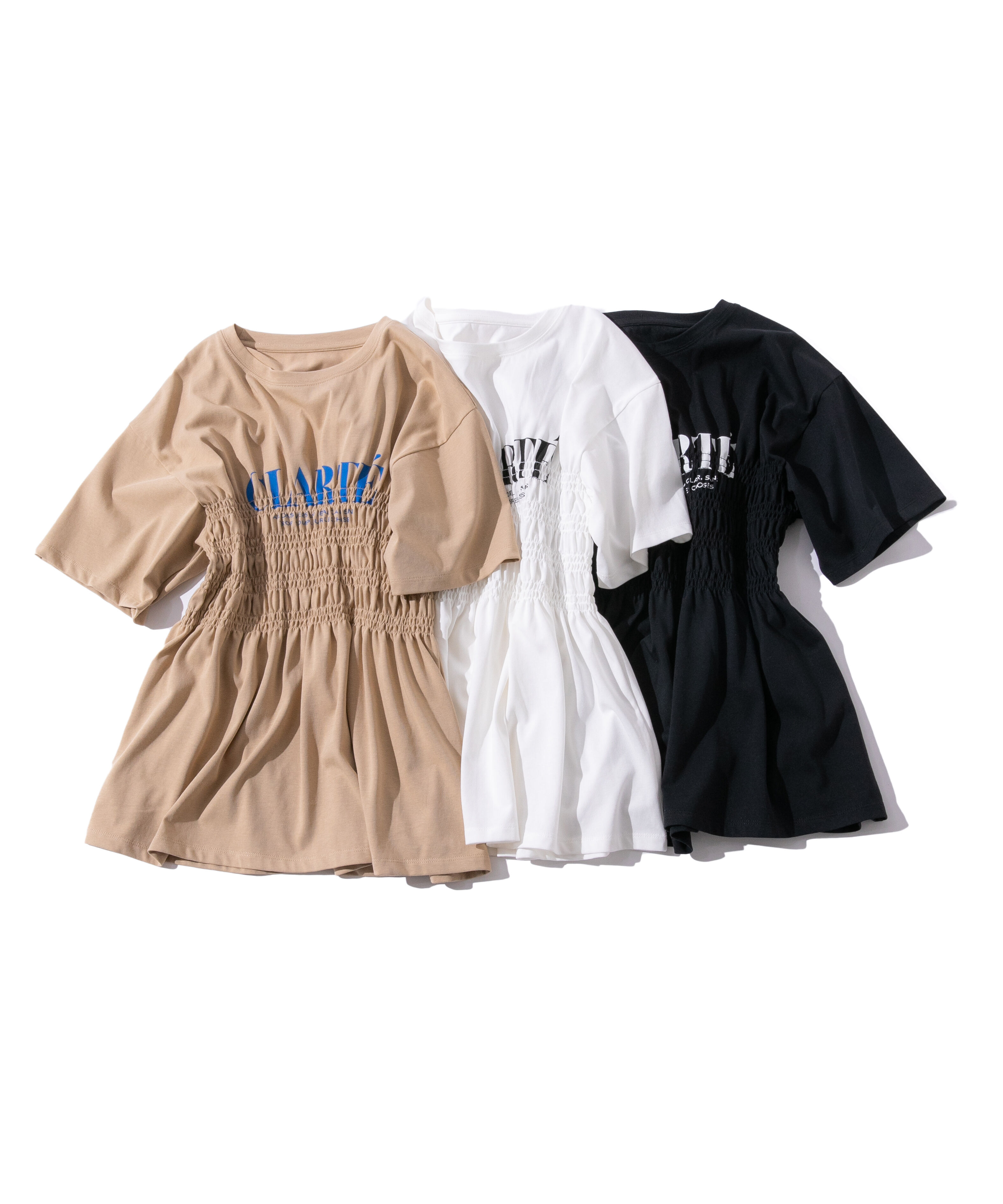  「〈N.〉シャーリングペプラムカットソー」|Tシャツ・カットソー|ベージュ