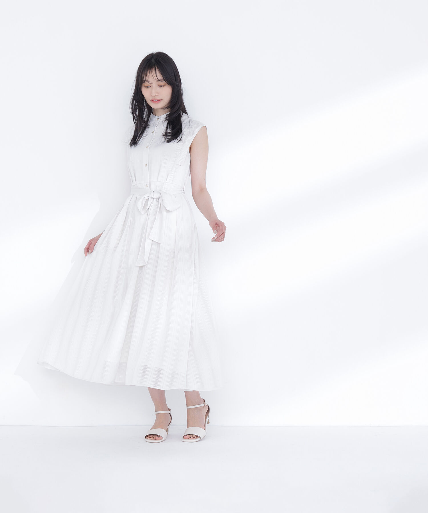  「シャドーストライプワンピース」|ワンピース|