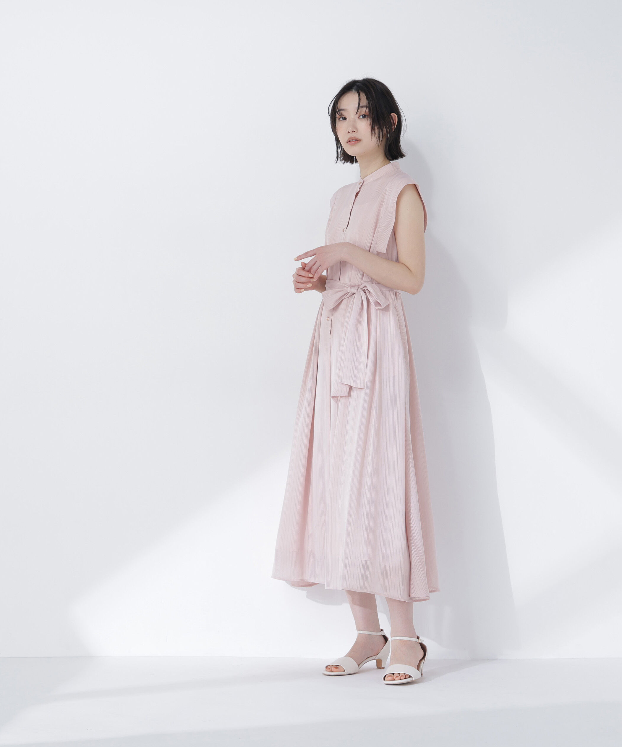  「シャドーストライプワンピース」|ワンピース|