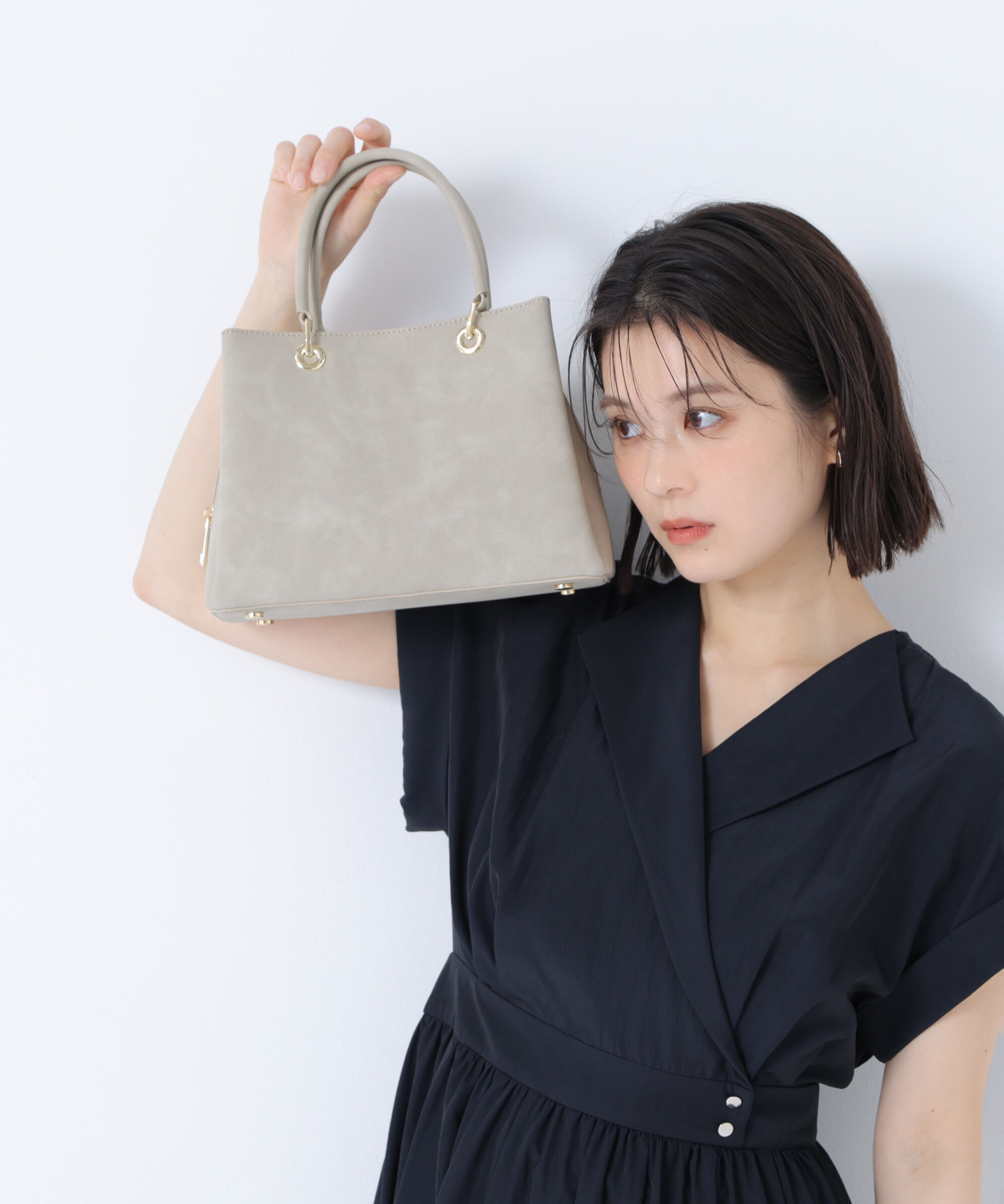  「ヌベラアイレットトートバッグ」|トートバッグ|