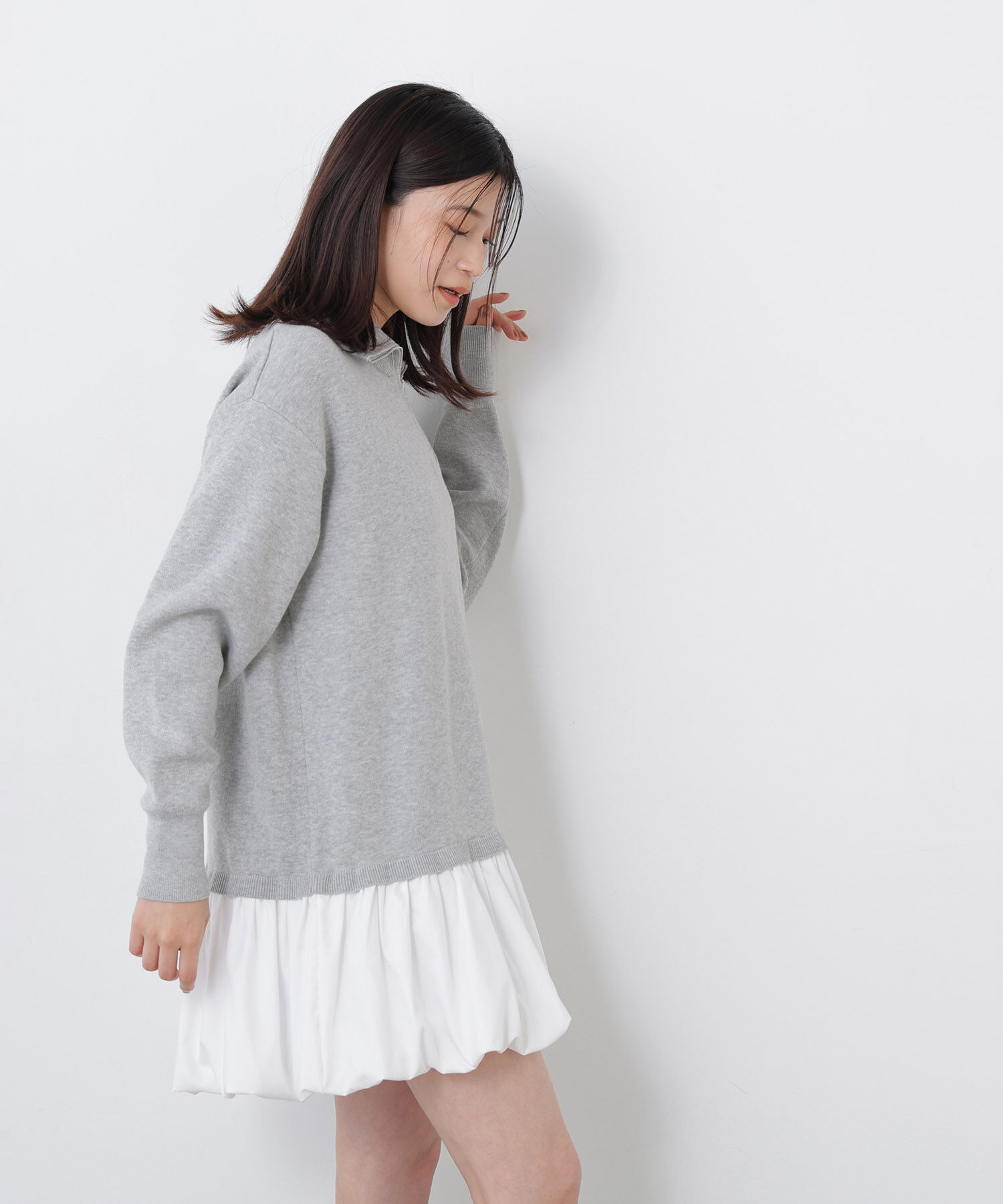  「〈N.〉バルーンミニニットワンピース」|ワンピース|