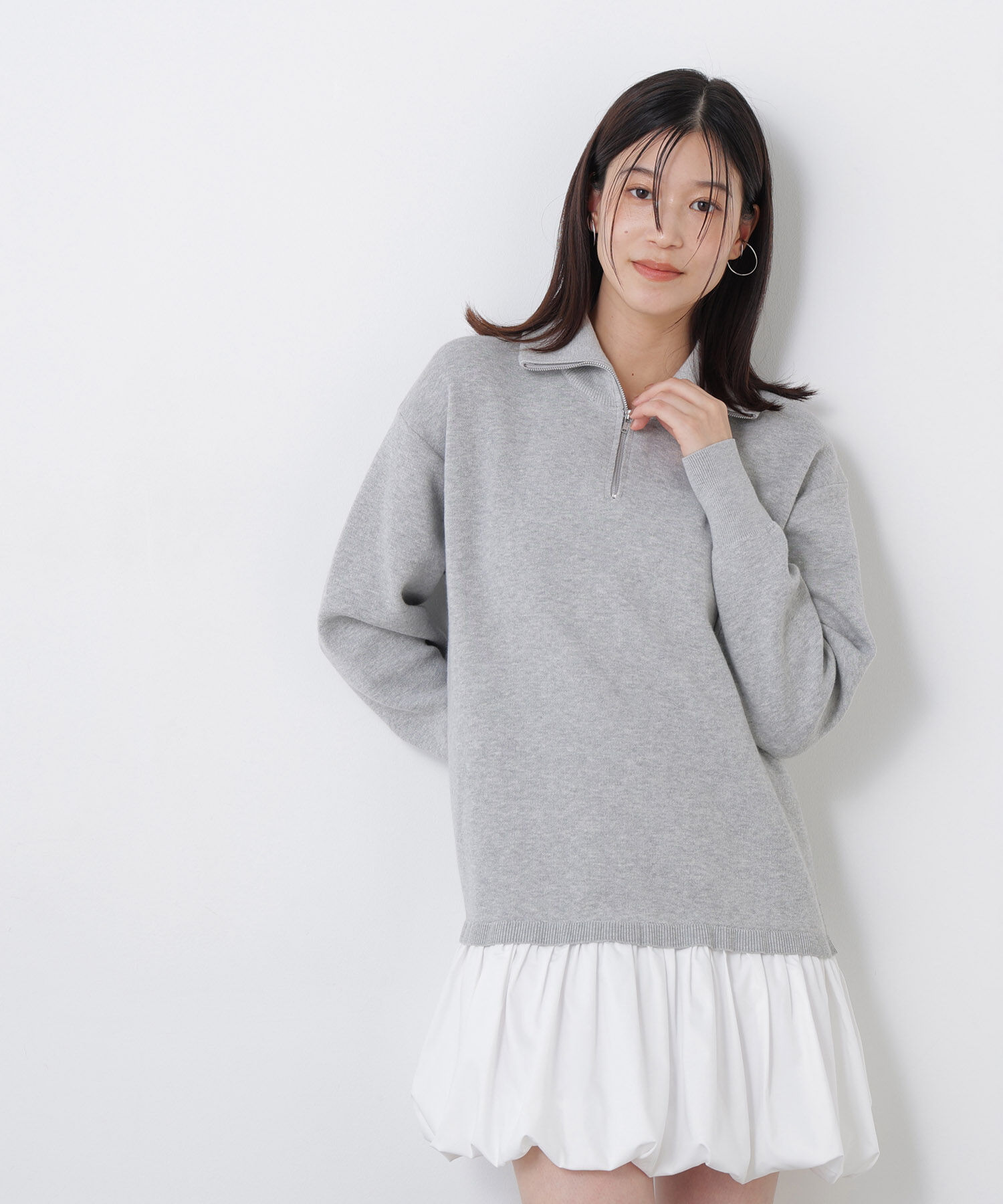  「〈N.〉バルーンミニニットワンピース」|ワンピース|