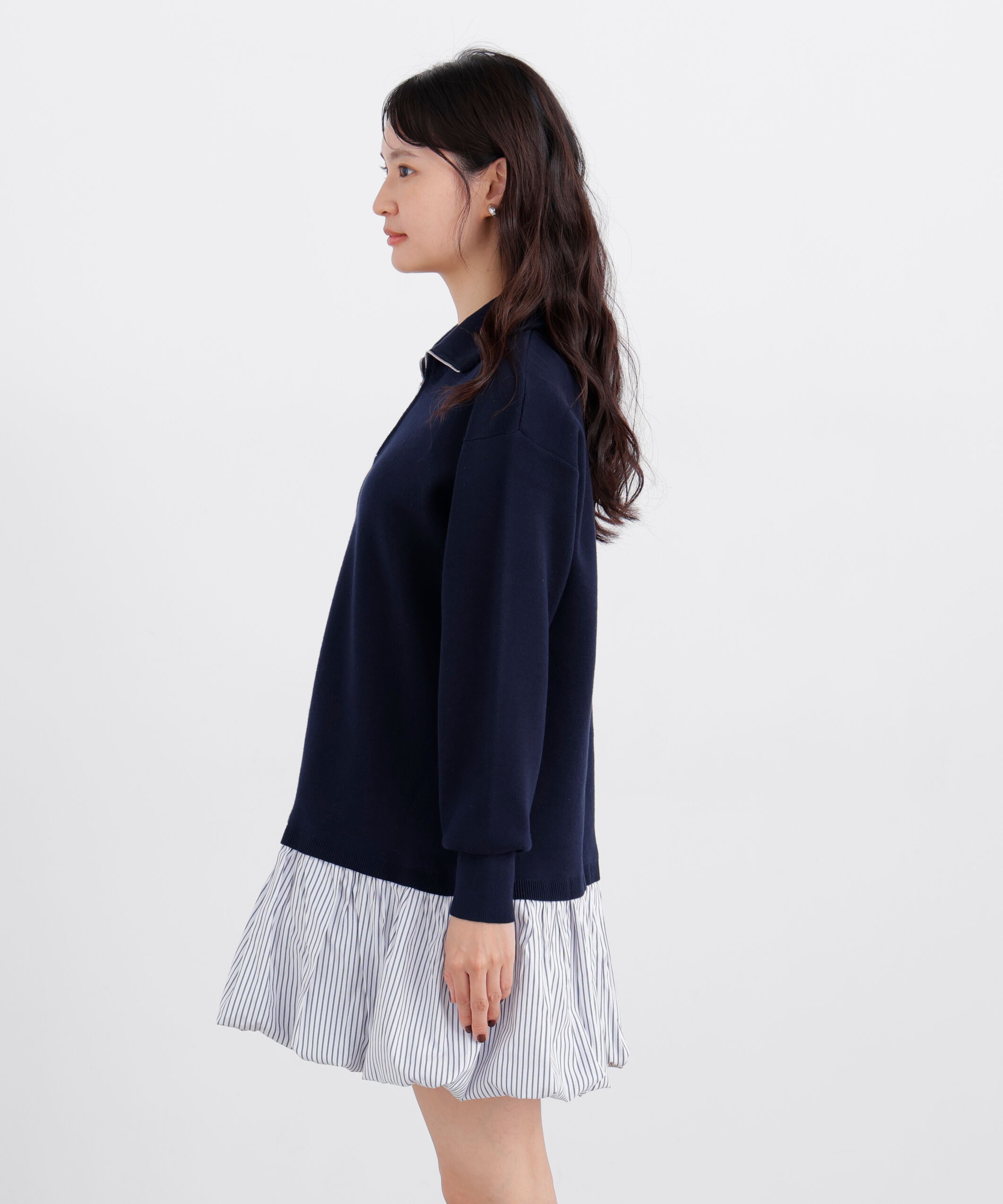  「〈N.〉バルーンミニニットワンピース」|ワンピース|