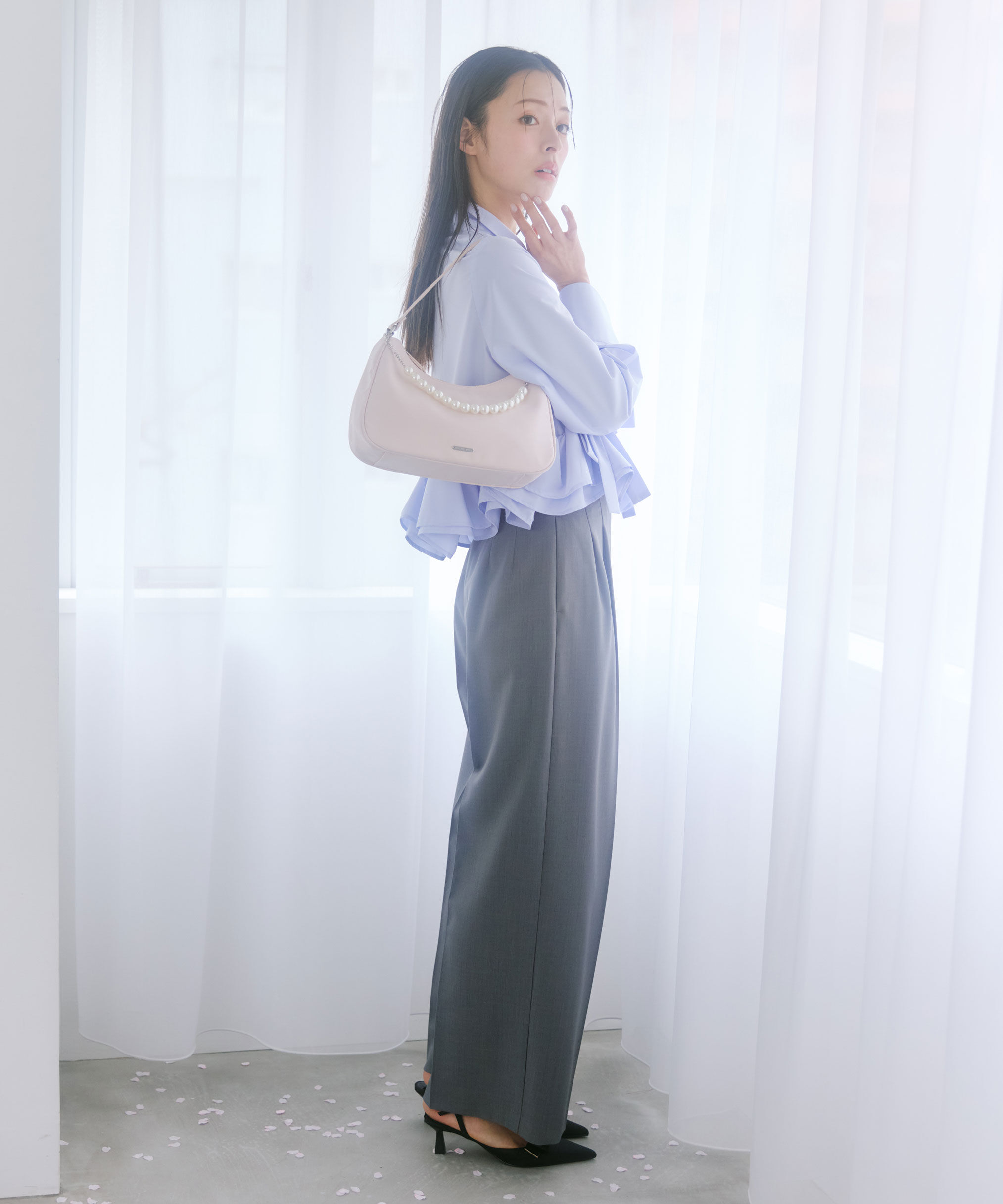  「ワンハンドルハーフムーンバッグ」|その他|
