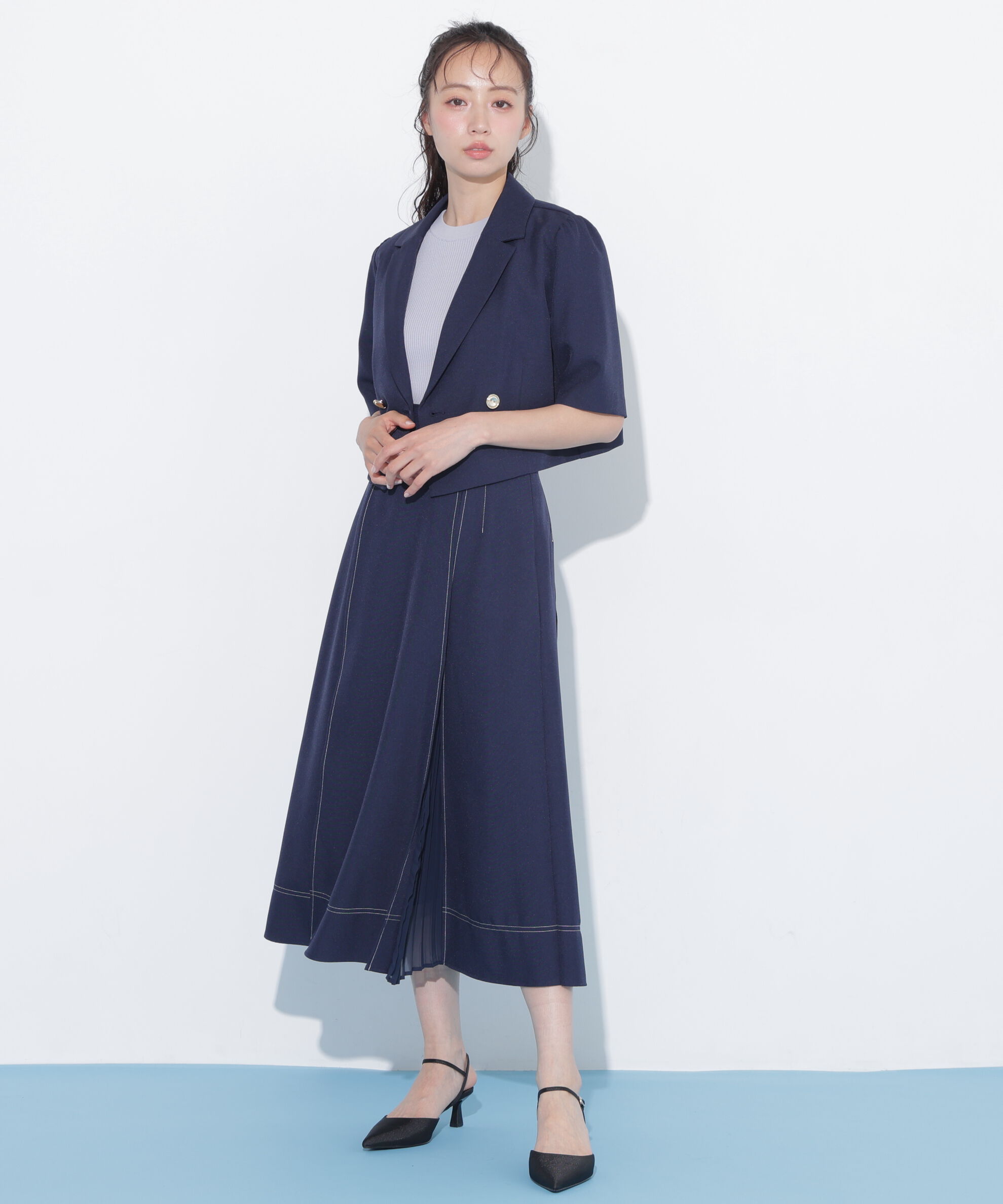  「サマーツイル半袖ジャケット」|その他|