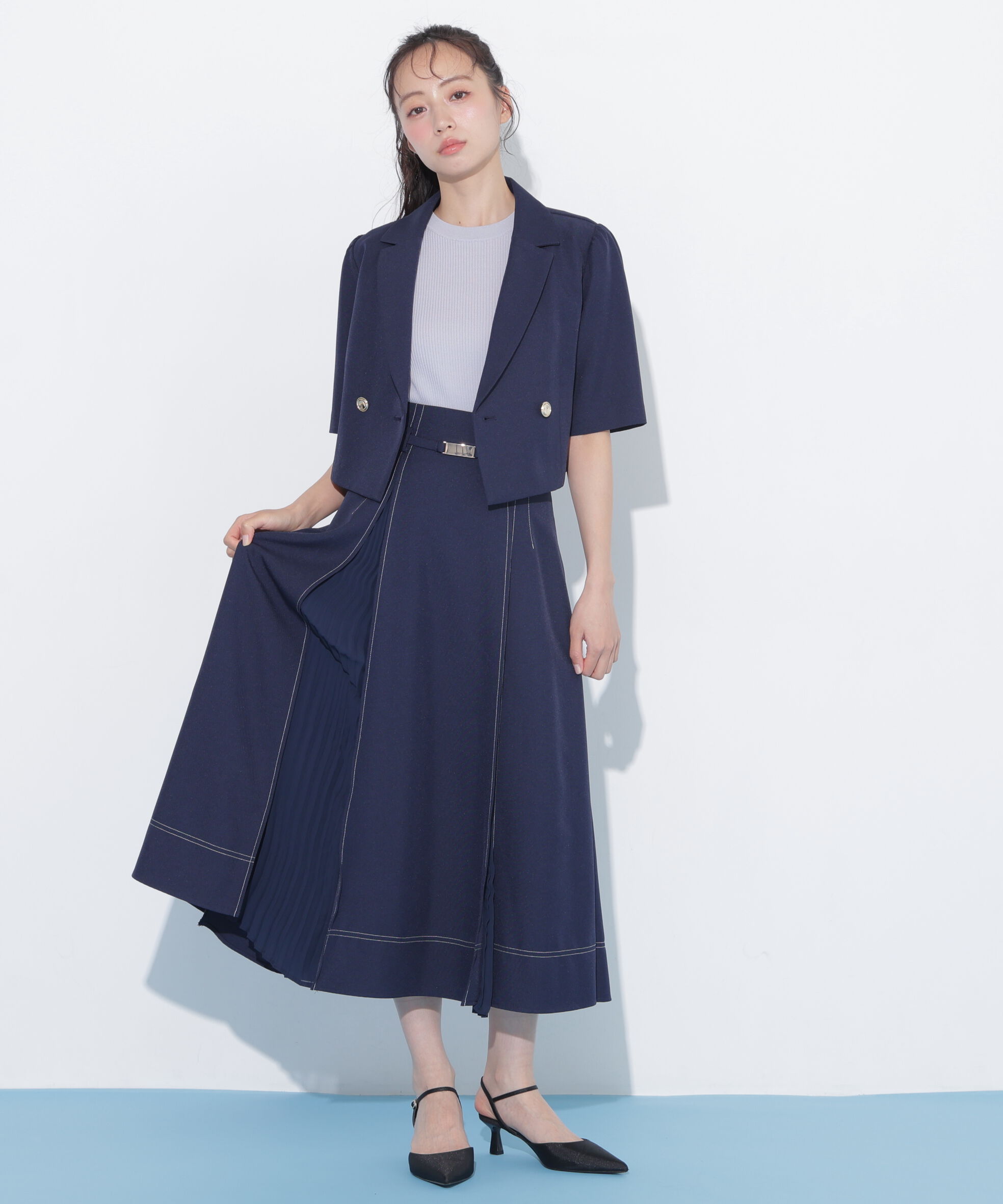  「サマーツイル半袖ジャケット」|その他|