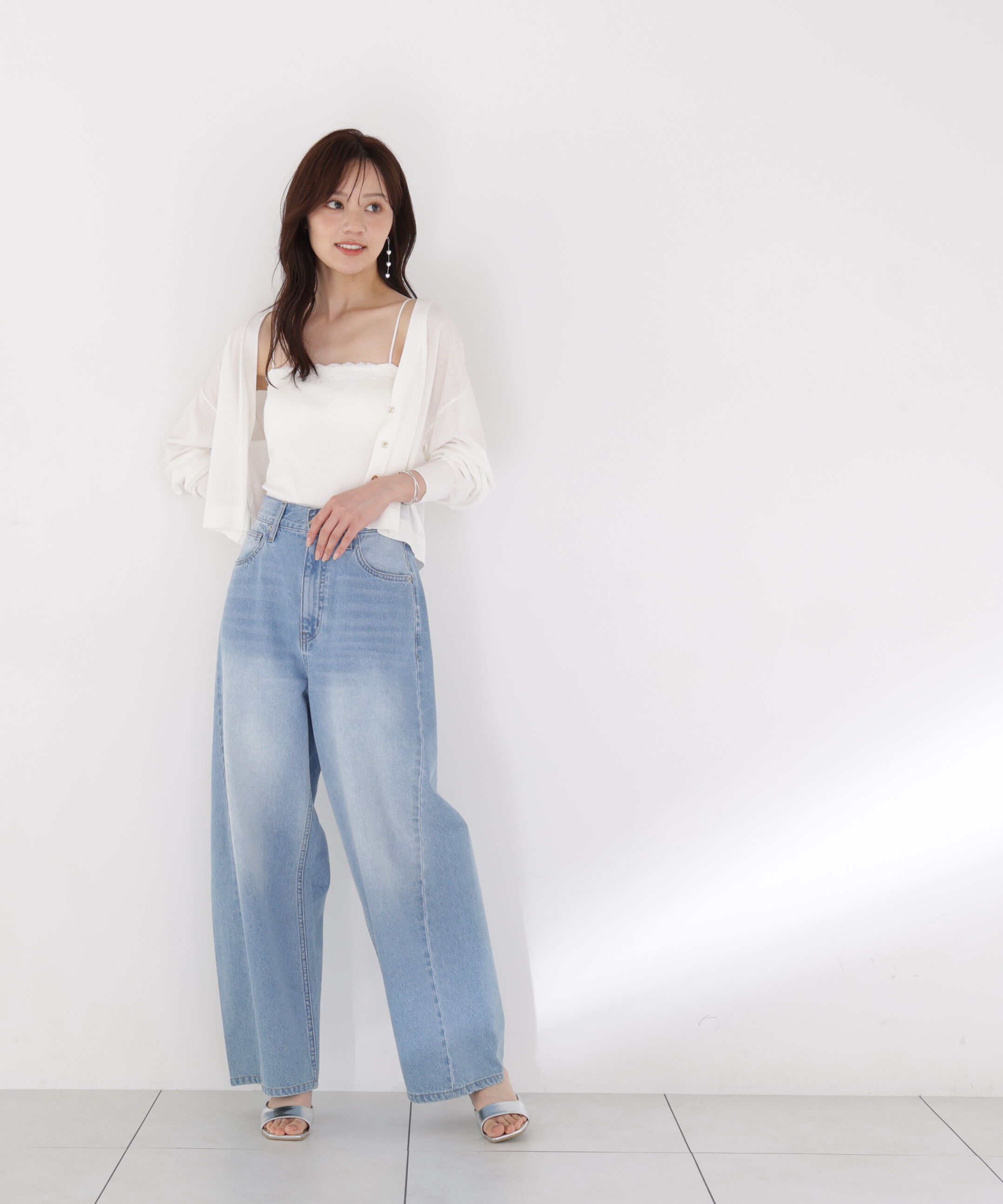 PROPORTION BODY DRESSING「＜青島心さん着用＞＜UVカット＞シアーカーディガン」|カーディガン|
