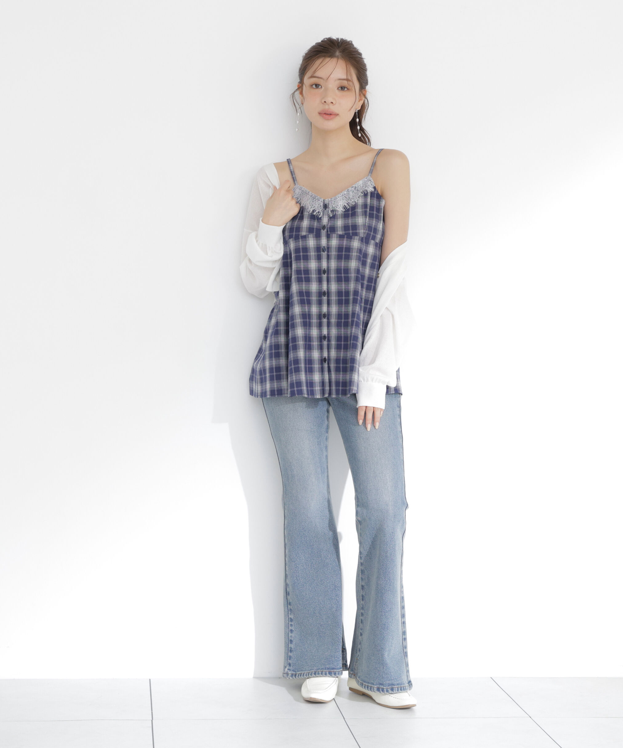 PROPORTION BODY DRESSING「＜青島心さん着用＞＜UVカット＞シアーカーディガン」|カーディガン|