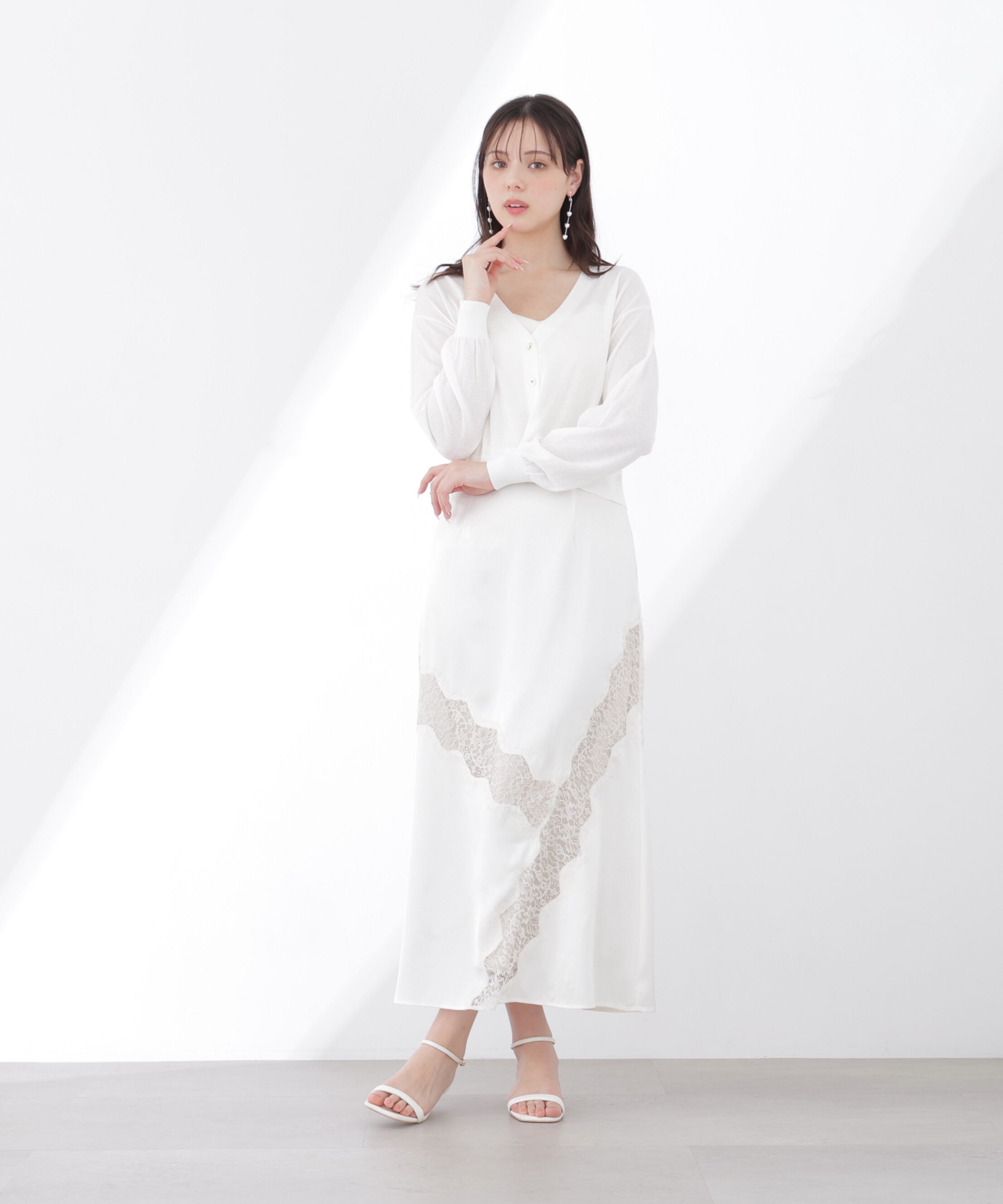 PROPORTION BODY DRESSING「＜青島心さん着用＞＜UVカット＞シアーカーディガン」|カーディガン|