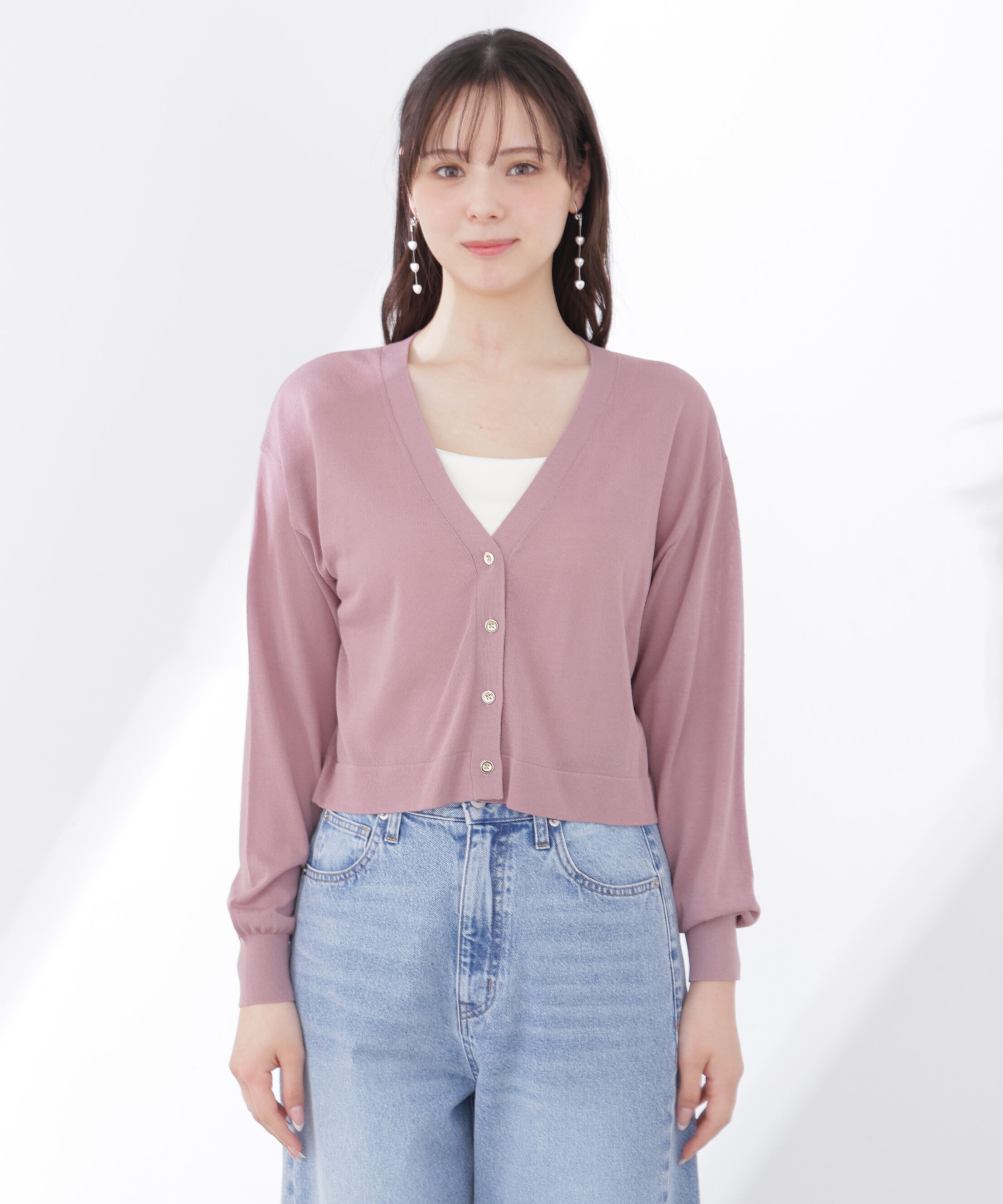 PROPORTION BODY DRESSING「＜青島心さん着用＞＜UVカット＞シアーカーディガン」|カーディガン|