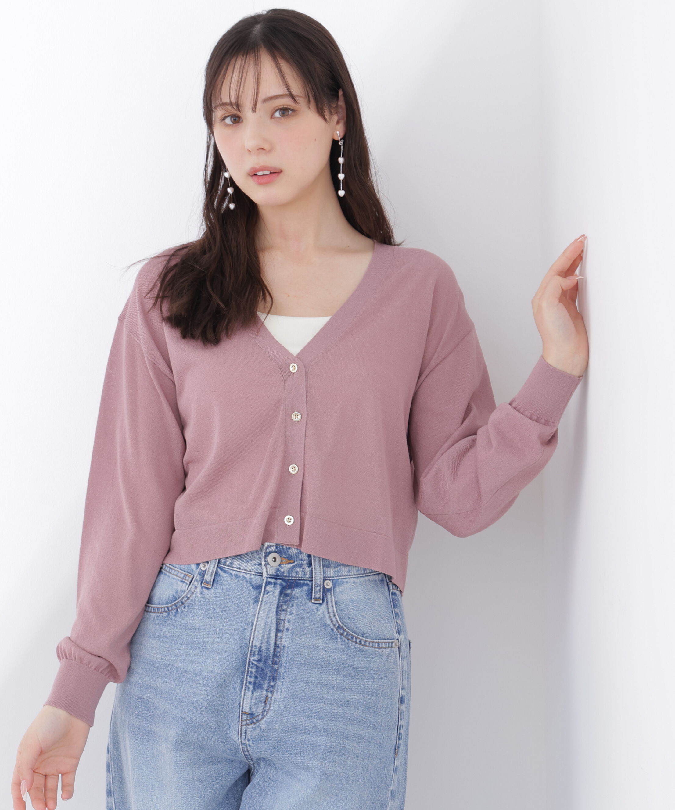 PROPORTION BODY DRESSING「＜青島心さん着用＞＜UVカット＞シアーカーディガン」|カーディガン|