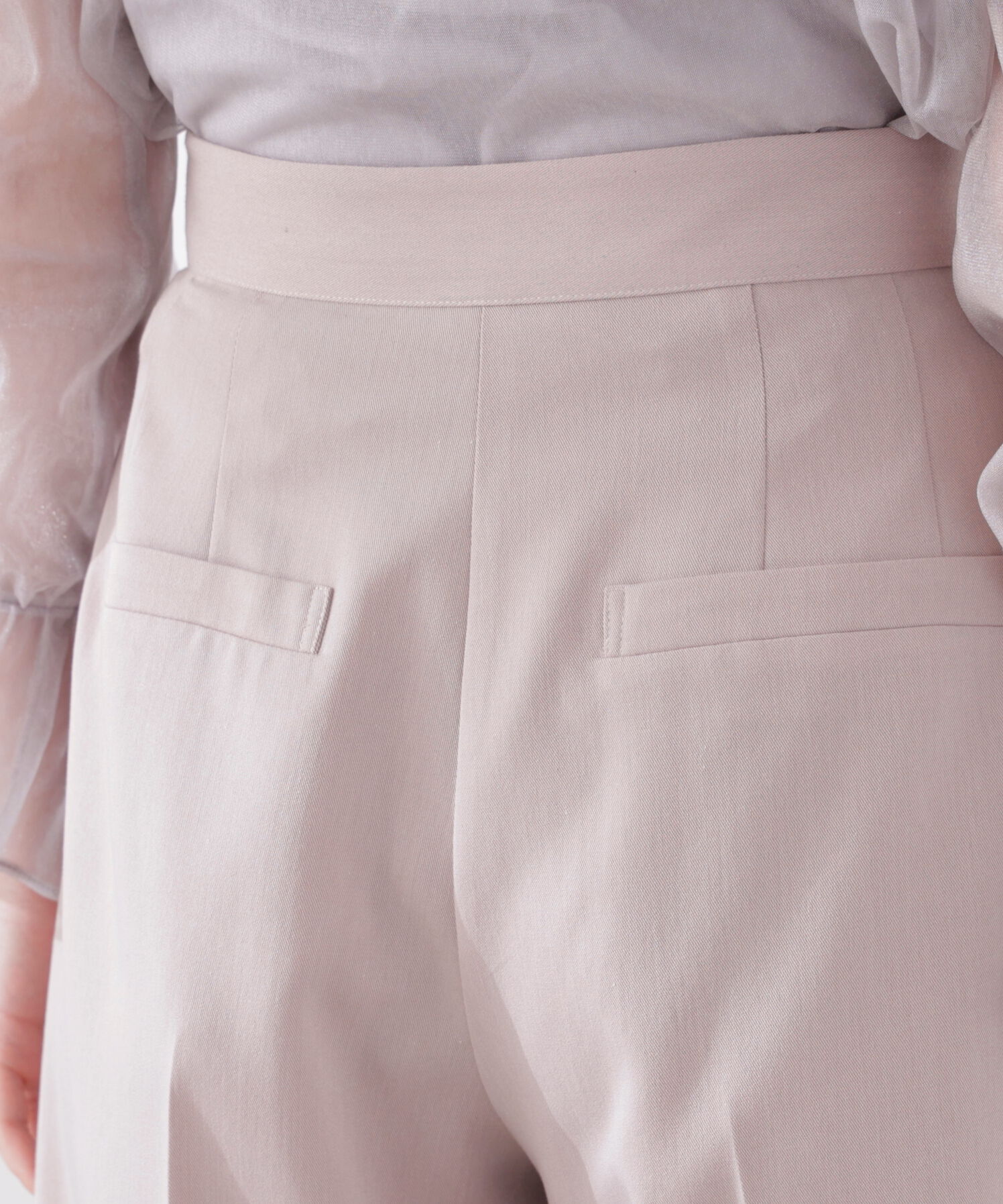 PROPORTION BODY DRESSING「サイドリボンタックパンツ　26SS」|その他|