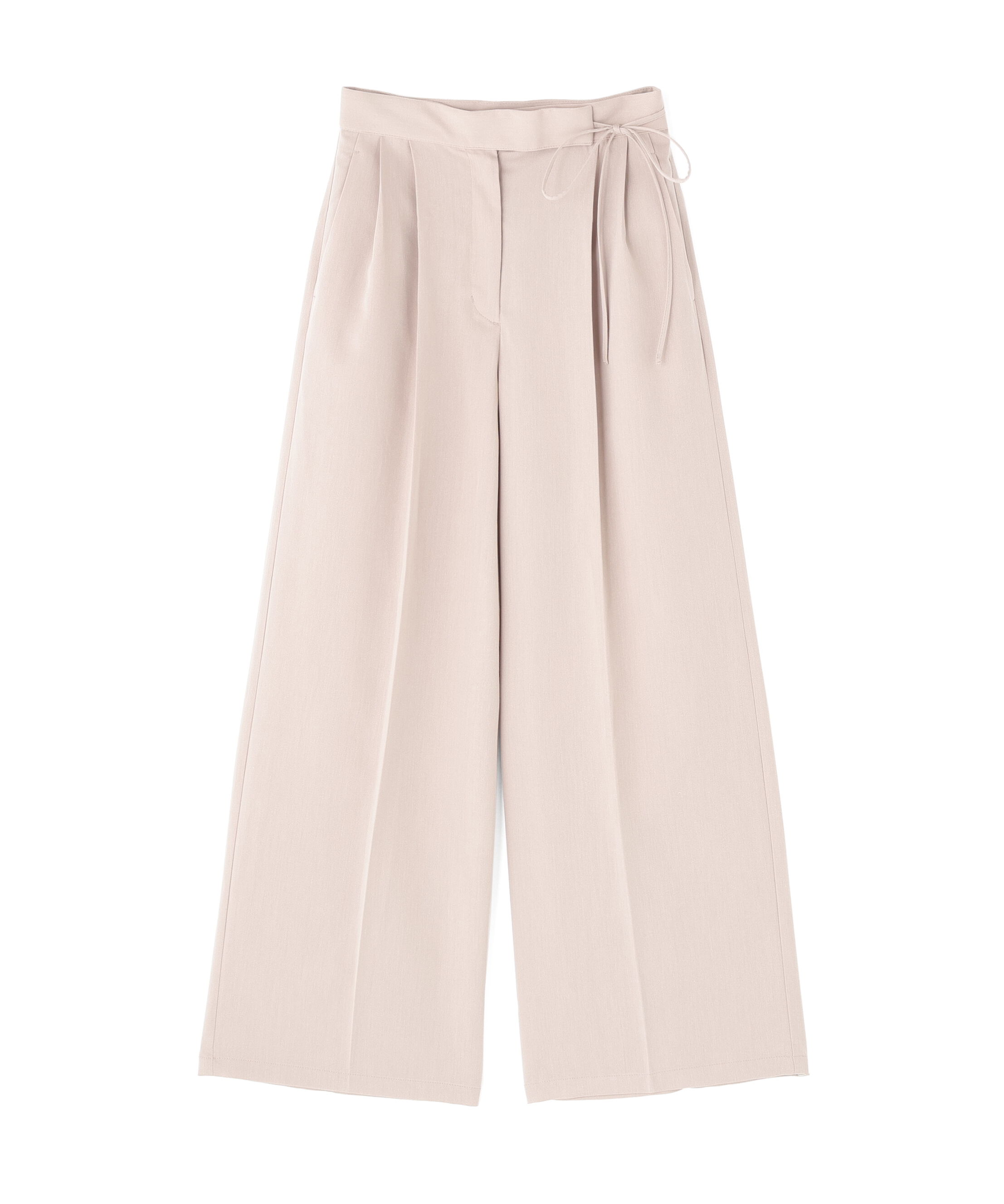 PROPORTION BODY DRESSING「サイドリボンタックパンツ　26SS」|その他|