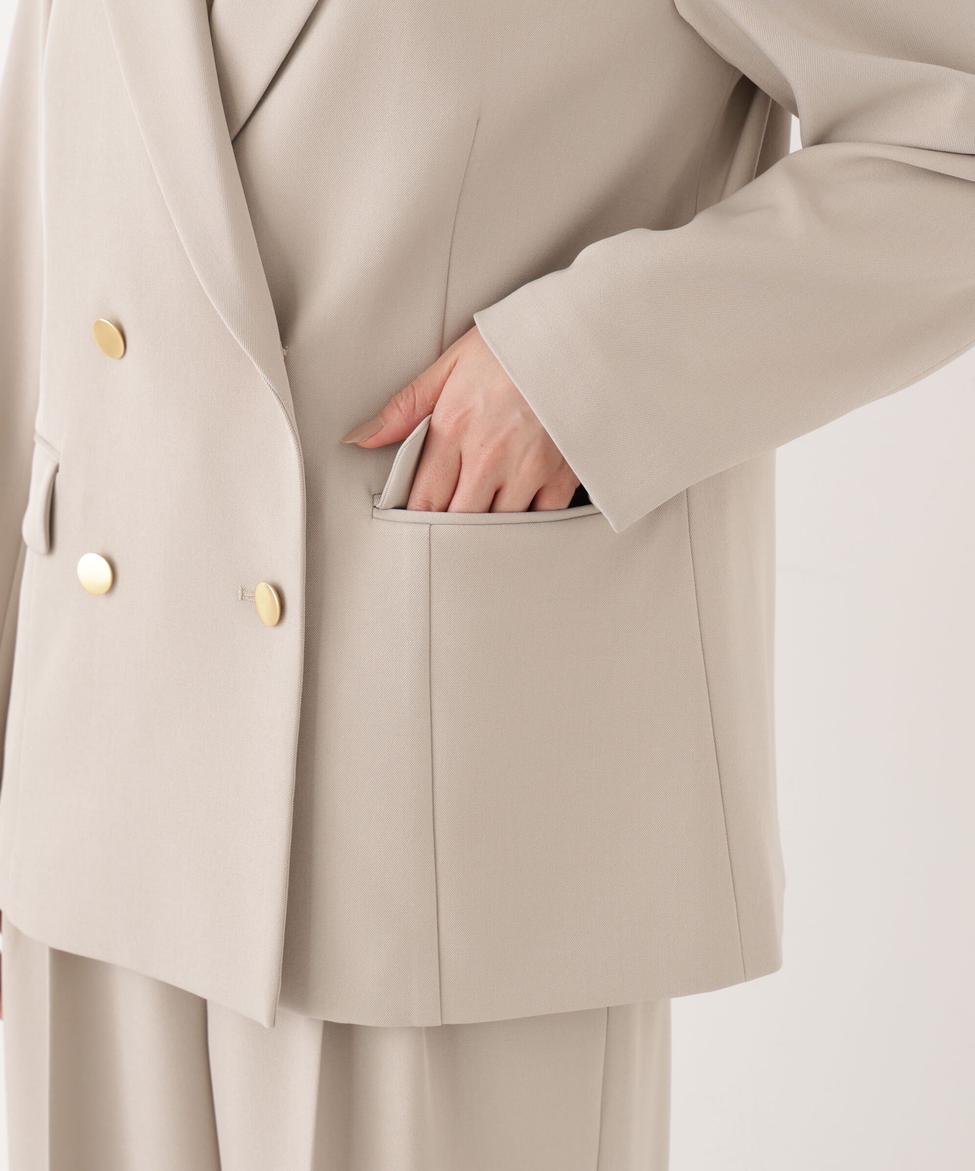 PROPORTION BODY DRESSING「Ｗブレストジャケット」|その他|