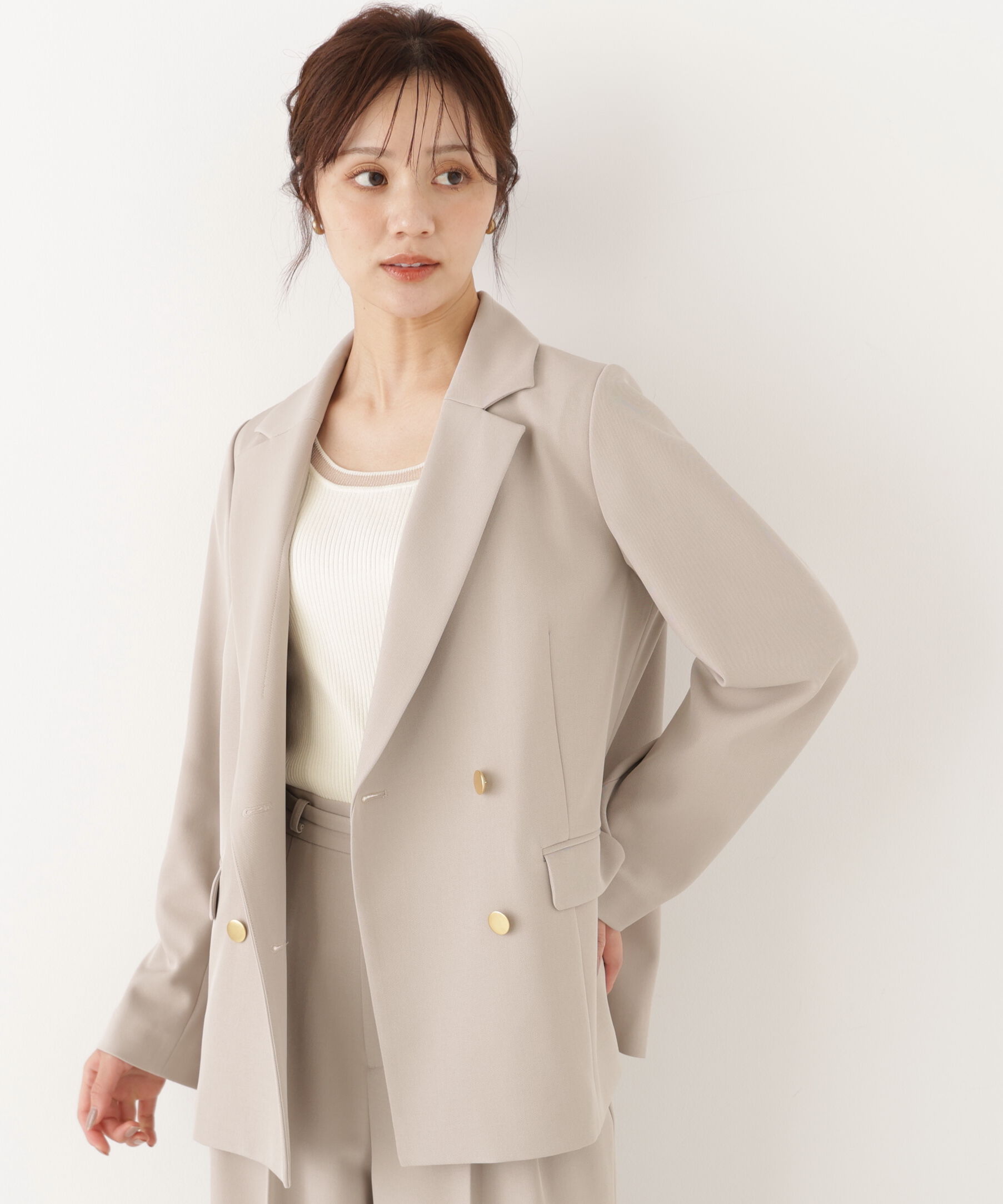 PROPORTION BODY DRESSING「Ｗブレストジャケット」|その他|