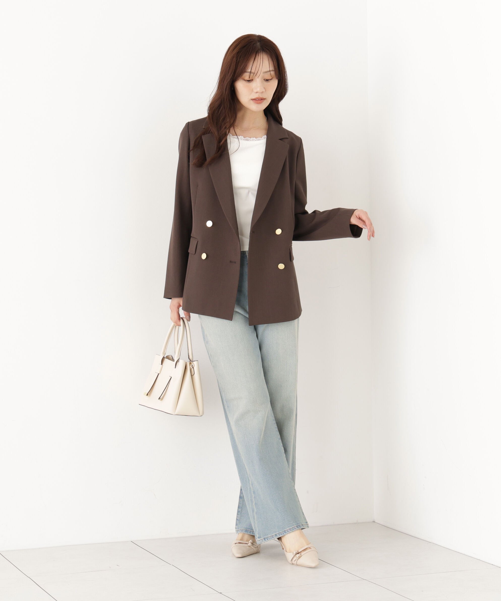 PROPORTION BODY DRESSING「Ｗブレストジャケット」|その他|