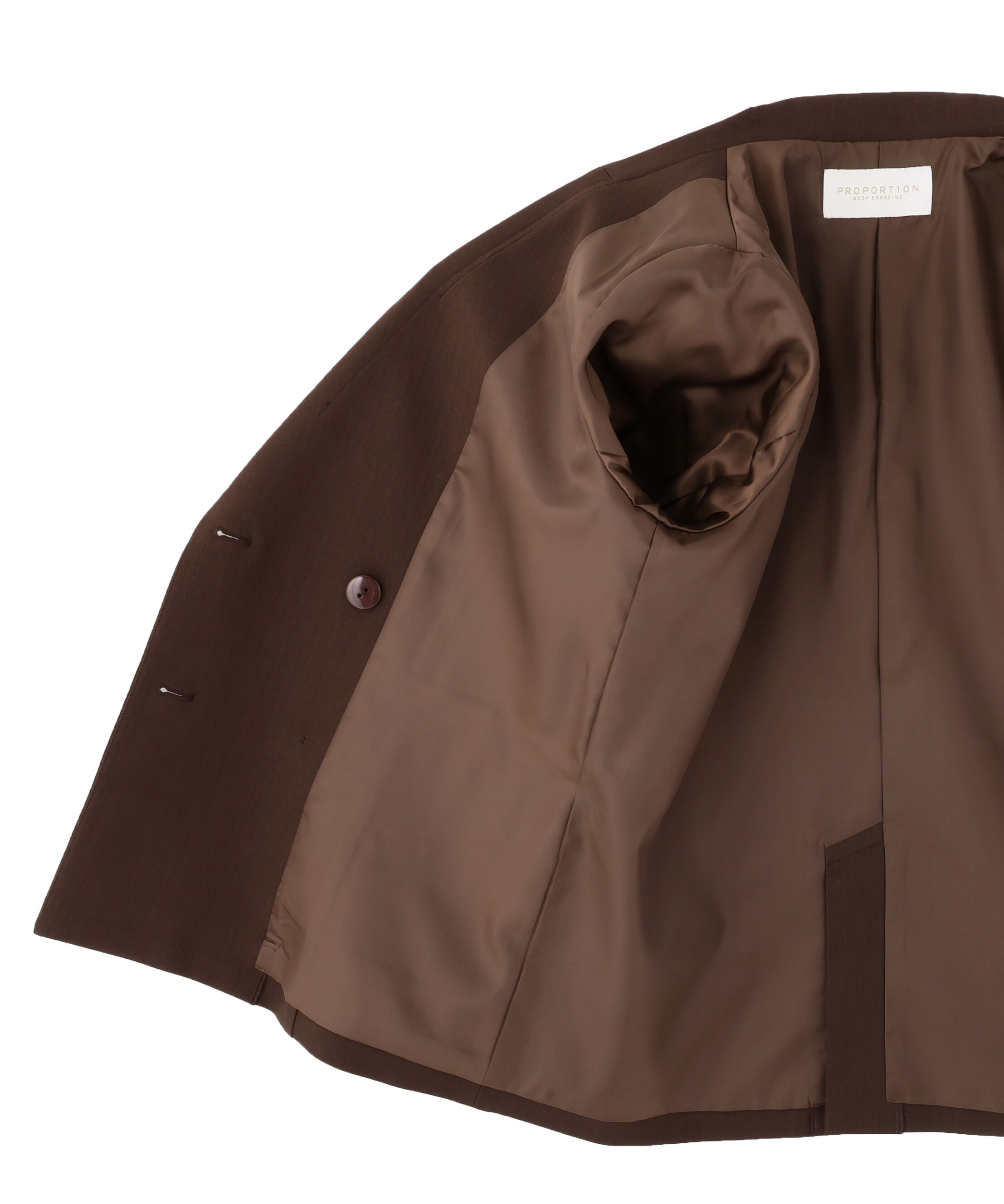PROPORTION BODY DRESSING「Ｗブレストジャケット」|その他|