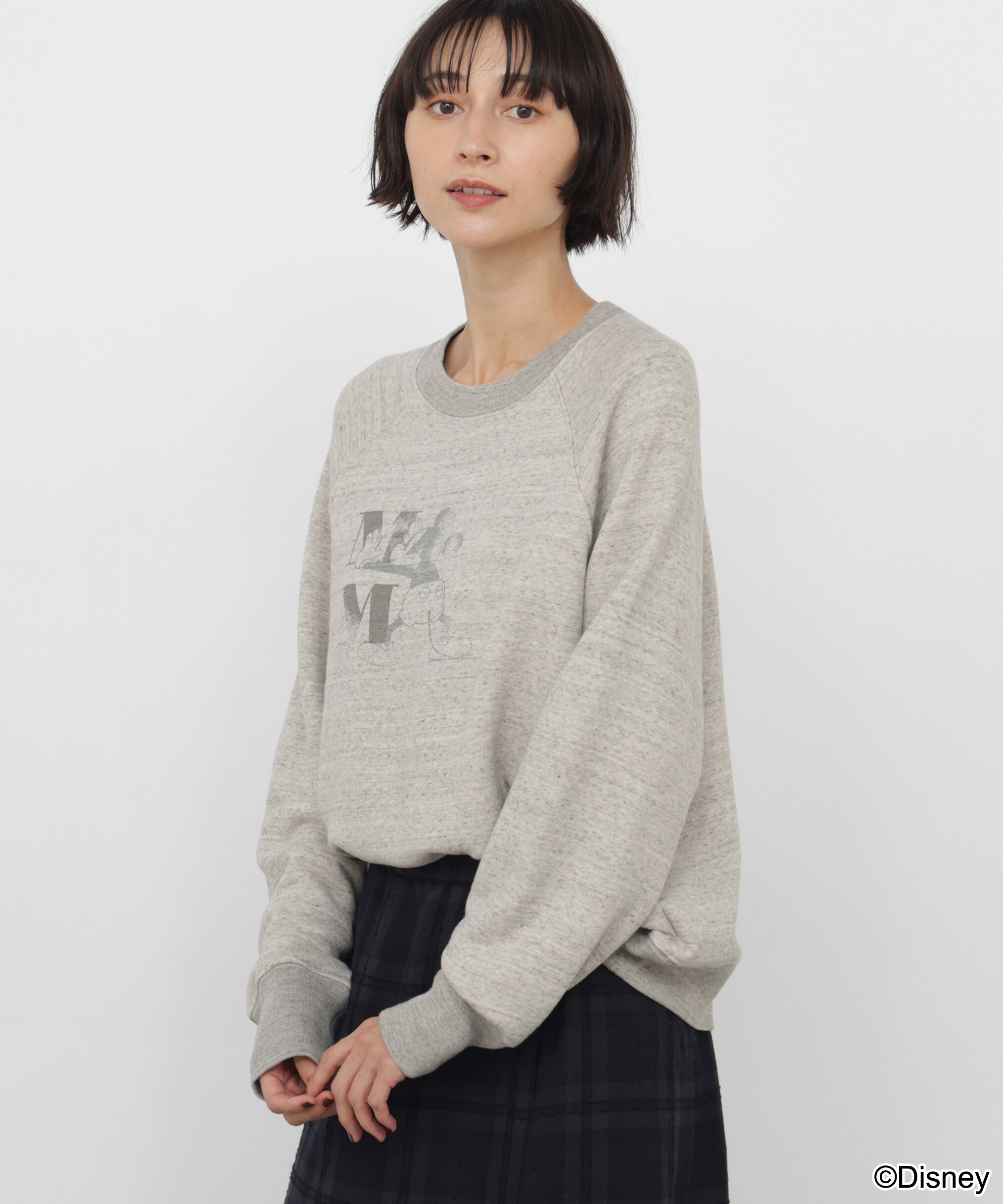  「◆MICKEY / UNDYED / human womanトレーナー」|Tシャツ・カットソー|