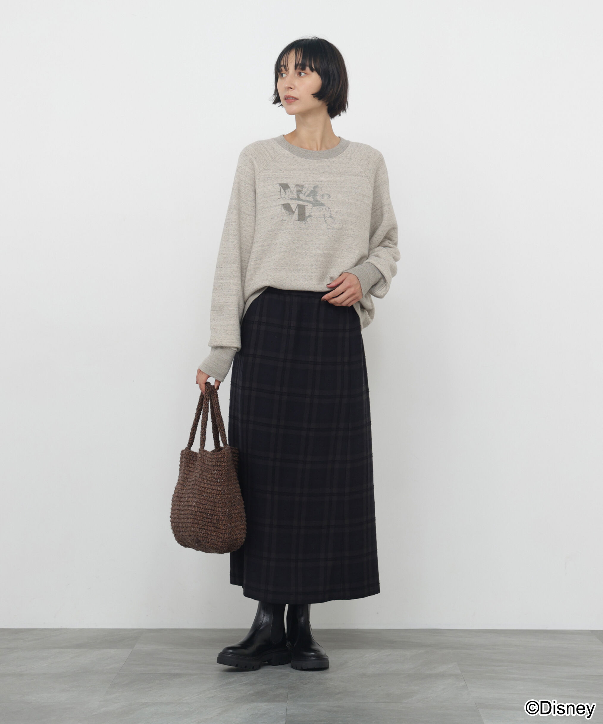  「◆MICKEY / UNDYED / human womanトレーナー」|Tシャツ・カットソー|