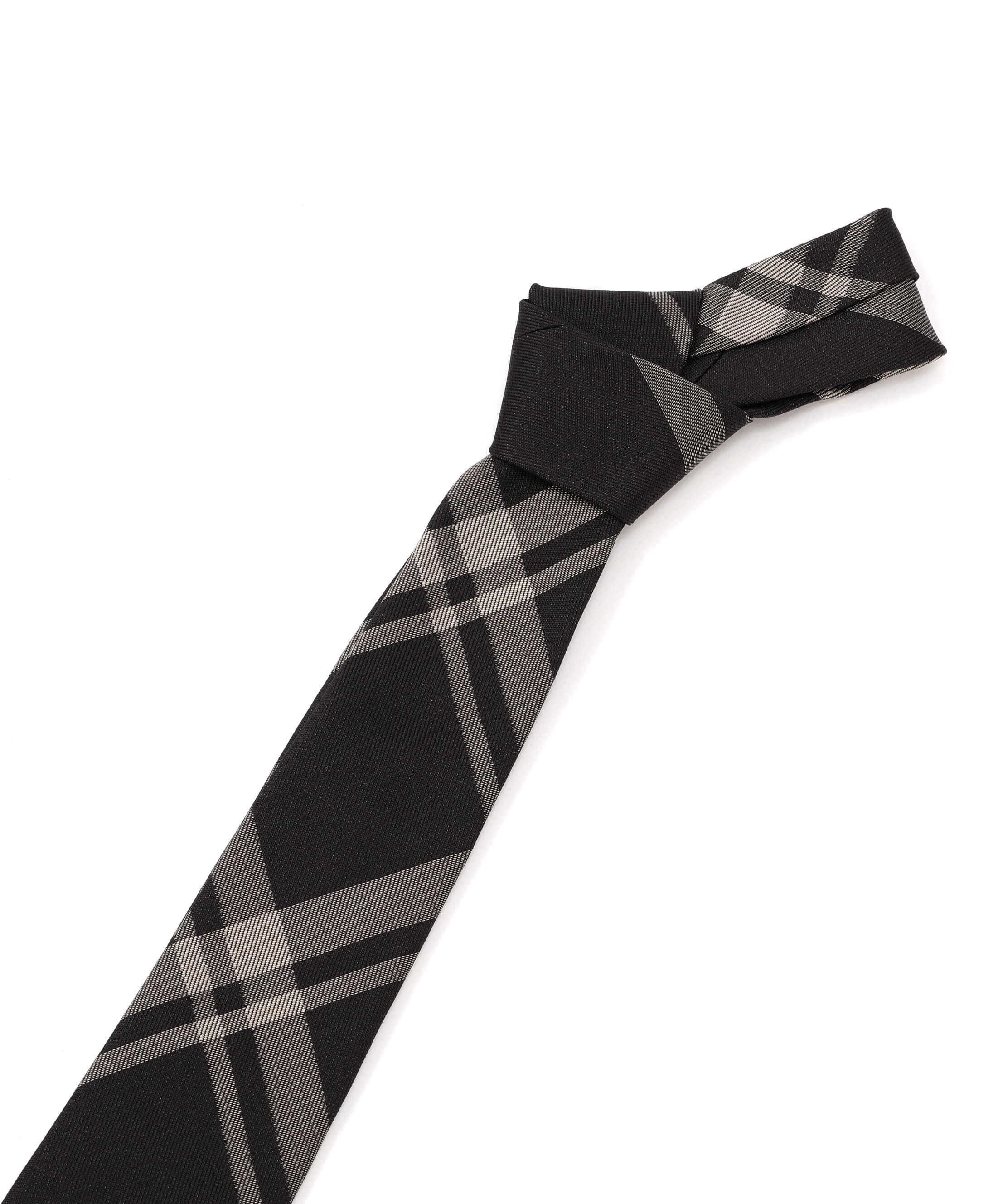 MARGARET HOWELL「TWO COLOUR TARTAN SILK TIE」|ネクタイ・蝶ネクタイ|