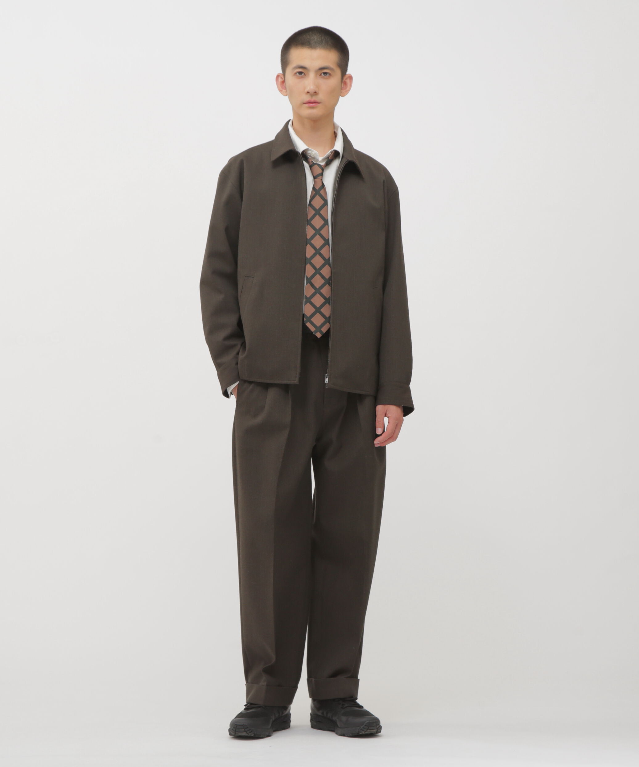 MARGARET HOWELL「BOLD CHECK SILK TIE」|ネクタイ・蝶ネクタイ|