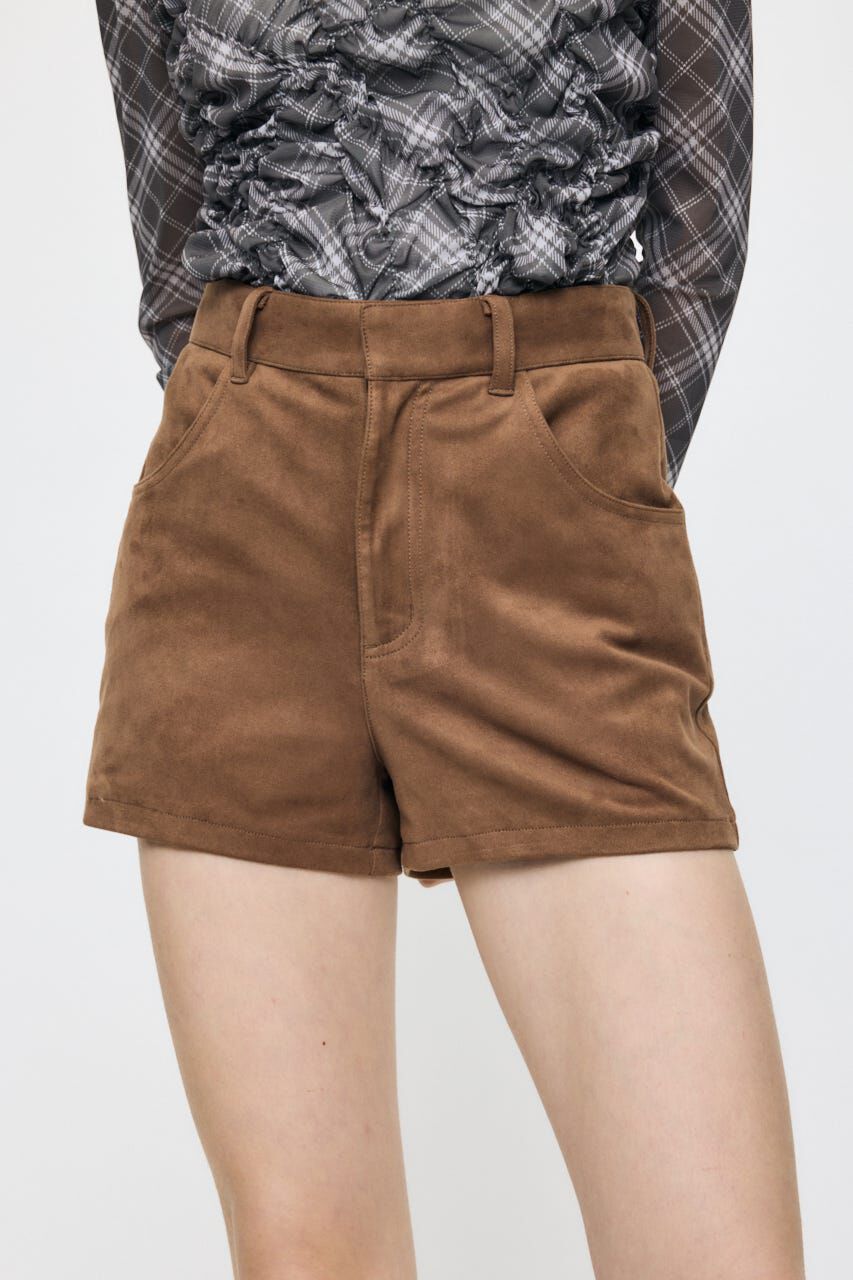 MOUSSY「F/SUEDE MIDRISE ショーツ」|その他|