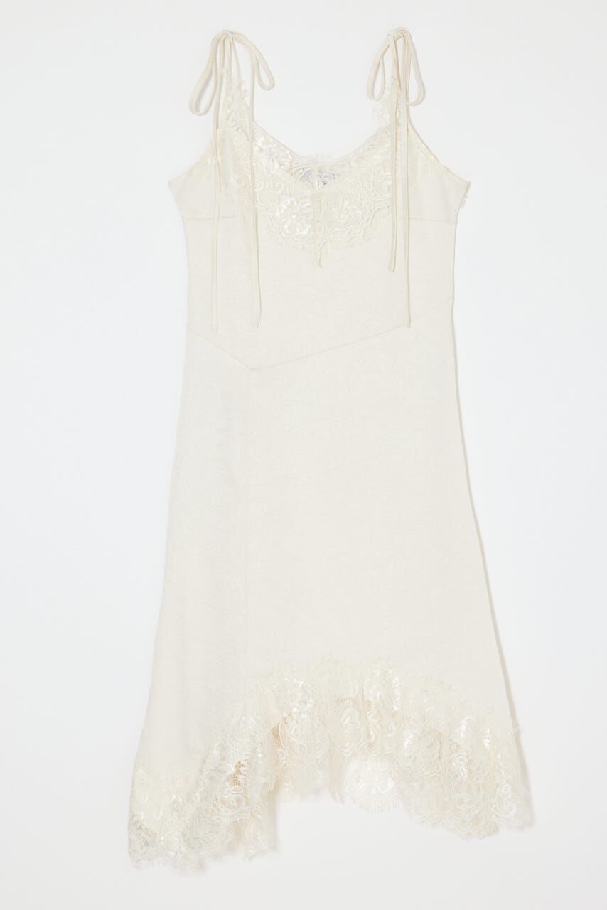 MOUSSY「ASYMMETRY SATIN ドレス」|ワンピース|