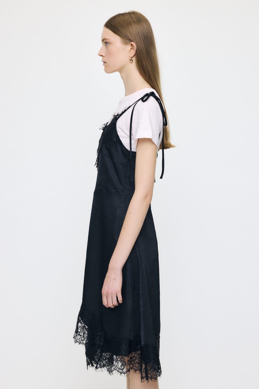 MOUSSY「ASYMMETRY SATIN ドレス」|ワンピース|