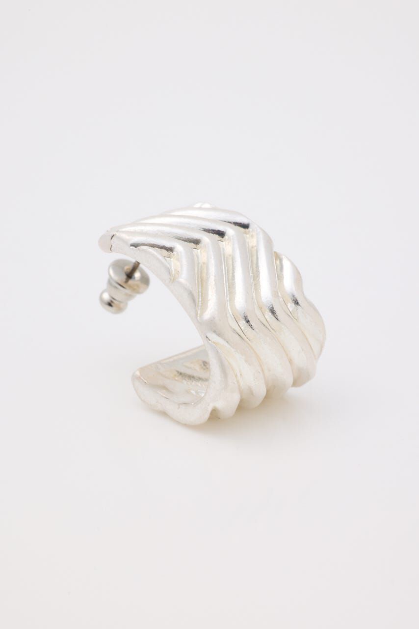 MOUSSY「WAVY RING イヤリング」|ピアス|