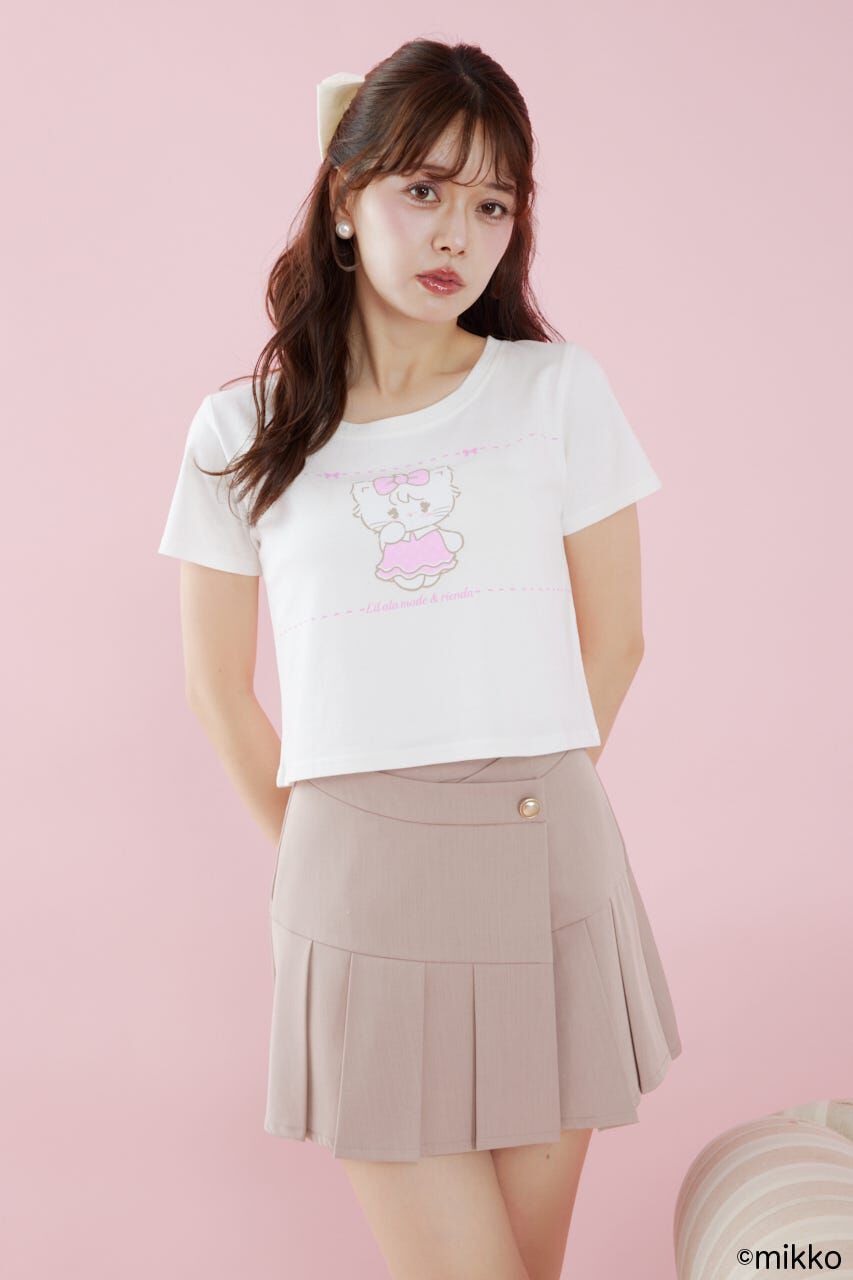 rienda「Lil ala modeTシャツ」|Tシャツ・カットソー|