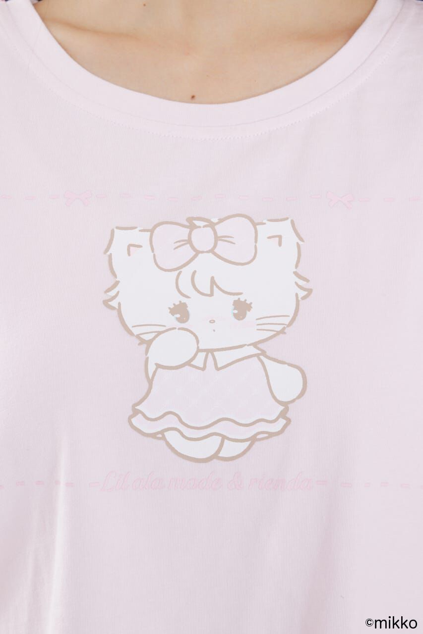 rienda「Lil ala modeTシャツ」|Tシャツ・カットソー|