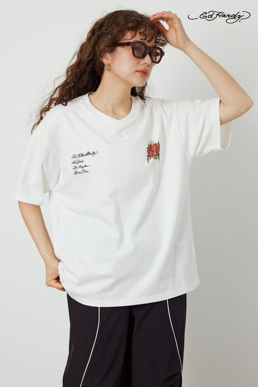 RODEO CROWNS「(Ed Hardy) ETERNAL LOVE Tシャツ」|Tシャツ・カットソー|