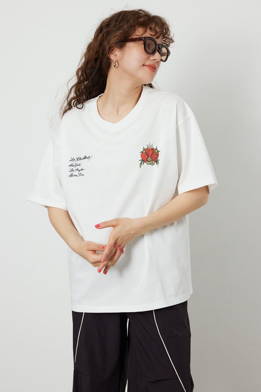 RODEO CROWNS「(Ed Hardy) ETERNAL LOVE Tシャツ」|Tシャツ・カットソー|