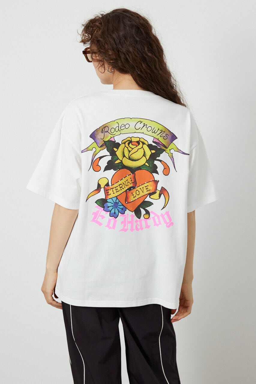 RODEO CROWNS「(Ed Hardy) ETERNAL LOVE Tシャツ」|Tシャツ・カットソー|