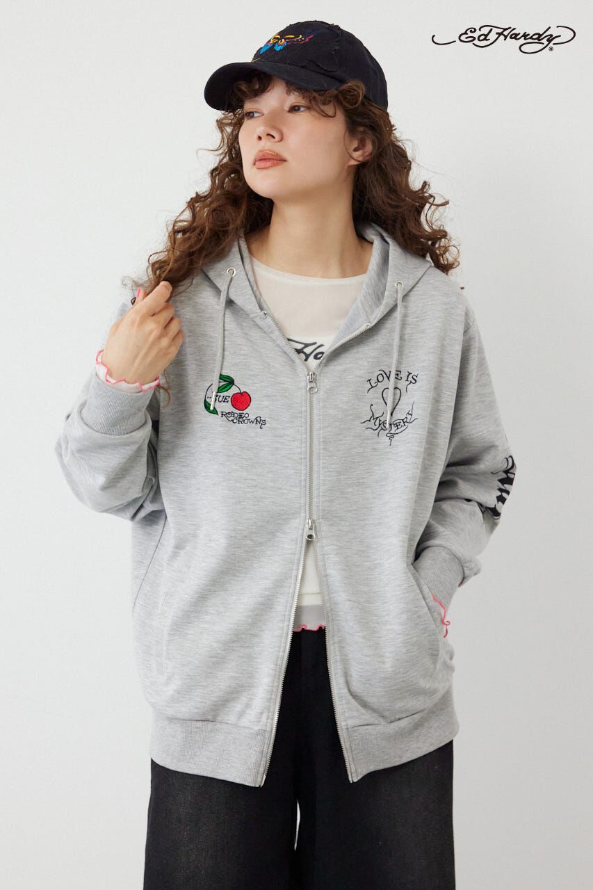 RODEO CROWNS「(Ed Hardy)ZIPパーカー」|パーカー|