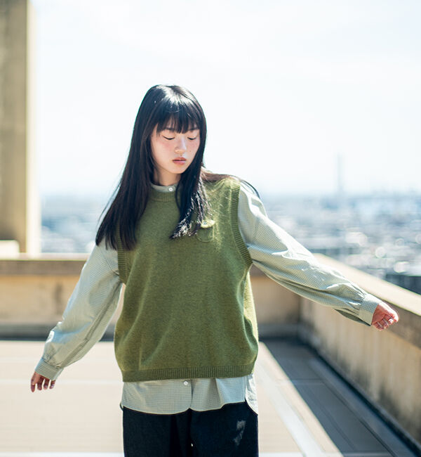休日と詩「小さなポケットのベスト」|ベスト・ジレ|