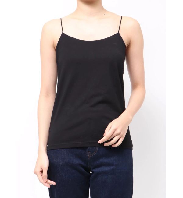 LAGUNAMOON「カップインベーシックキャミソール」|Tシャツ・カットソー|ブラック