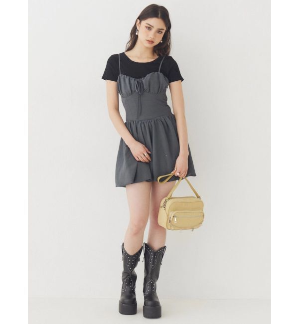EVRIS「【MADE IN JAPAN】BASICシンプルショートTシャツ」|Tシャツ・カットソー|