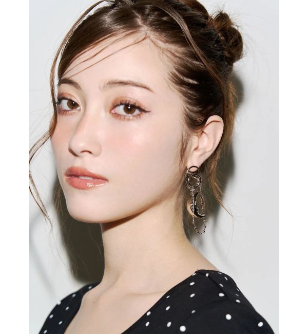 EVRIS「SUNNY BALL CHAIN ピアス」|ピアス|
