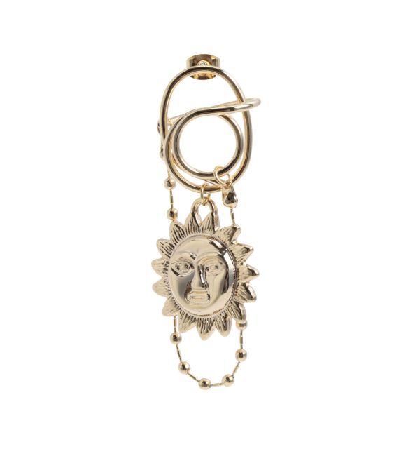 EVRIS「SUNNY BALL CHAIN ピアス」|ピアス|