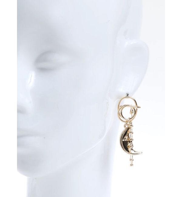 EVRIS「SUNNY BALL CHAIN ピアス」|ピアス|