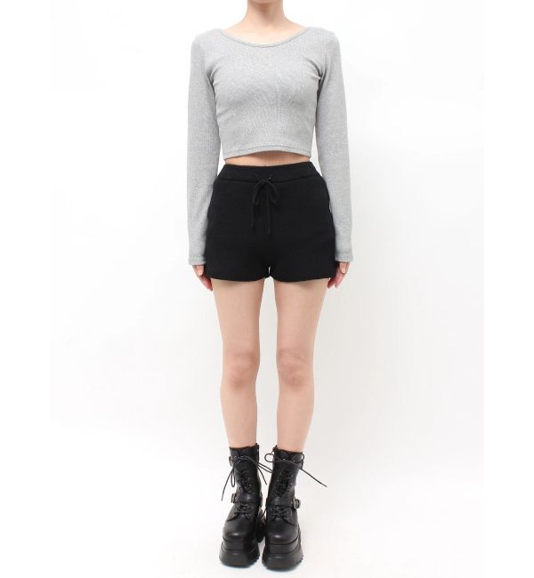 EVRIS「BACK CHARM ロングスリーブトップス」|Tシャツ・カットソー|