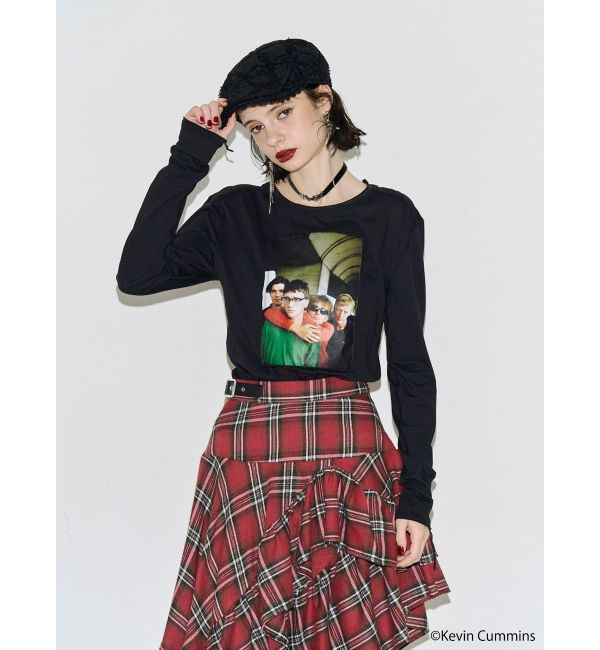 jouetie「【KevinCummins&times;PosTokyo】シアーロングスリーブTシャツ」|Tシャツ・カットソー|