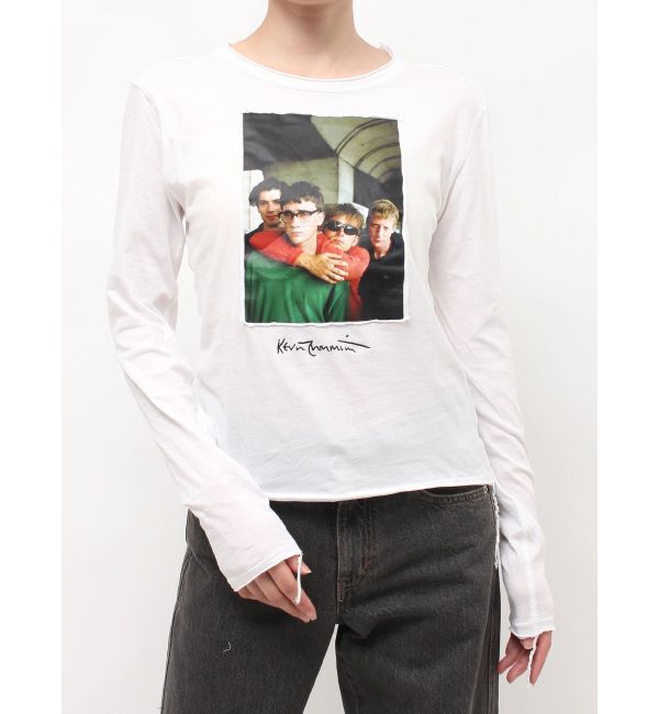 jouetie「【KevinCummins&times;PosTokyo】シアーロングスリーブTシャツ」|Tシャツ・カットソー|