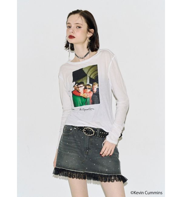 jouetie「【KevinCummins&times;PosTokyo】シアーロングスリーブTシャツ」|Tシャツ・カットソー|