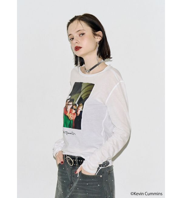 jouetie「【KevinCummins&times;PosTokyo】シアーロングスリーブTシャツ」|Tシャツ・カットソー|