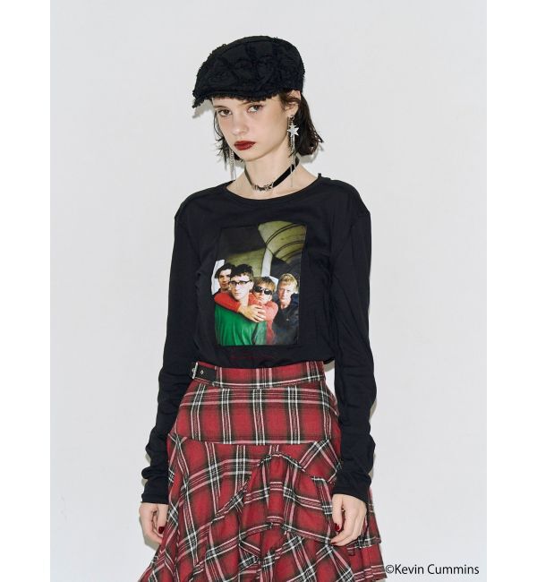 jouetie「【KevinCummins&times;PosTokyo】シアーロングスリーブTシャツ」|Tシャツ・カットソー|ブラック