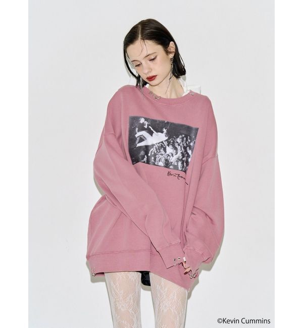 jouetie「【KevinCummins&times;PosTokyo】スウェットプルオーバー」|Tシャツ・カットソー|